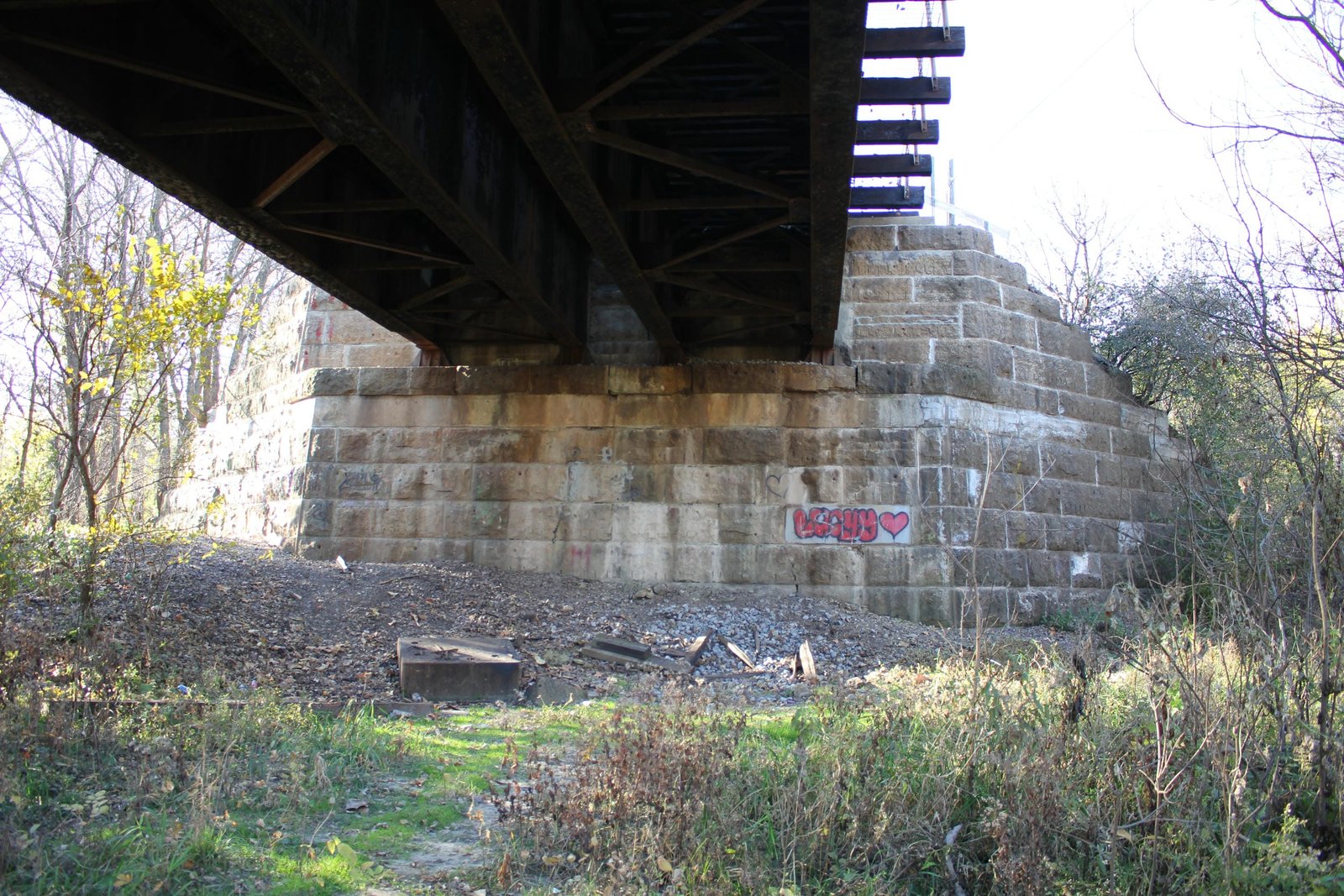 West abutment